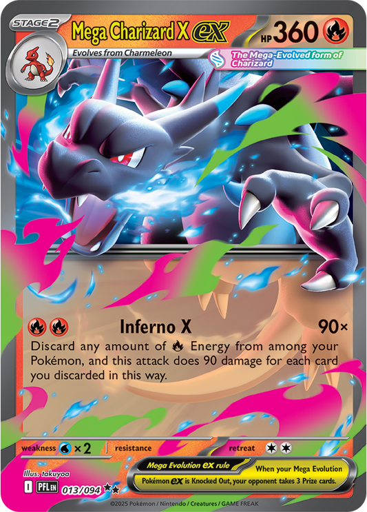 013/094 Mega Charizard X EX