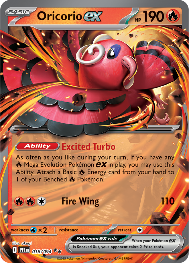 018/094 Oricorio EX