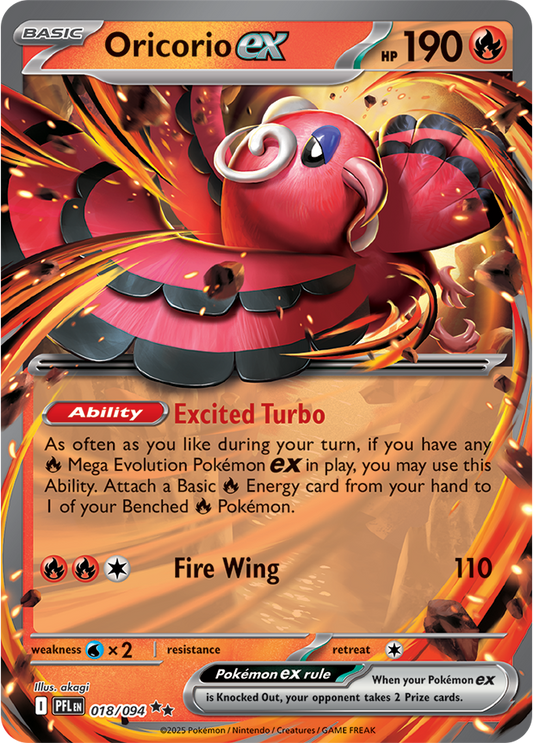 018/094 Oricorio EX
