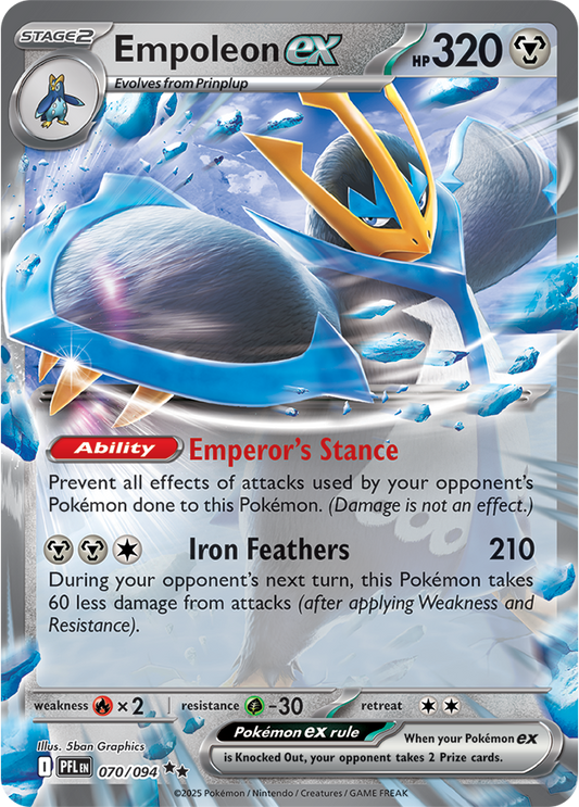 070/094 Empoleon EX