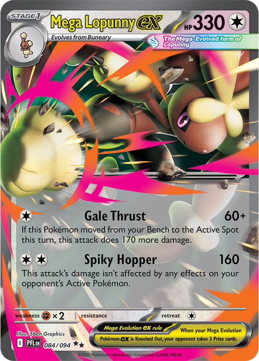 084/094 Mega Lopunny EX