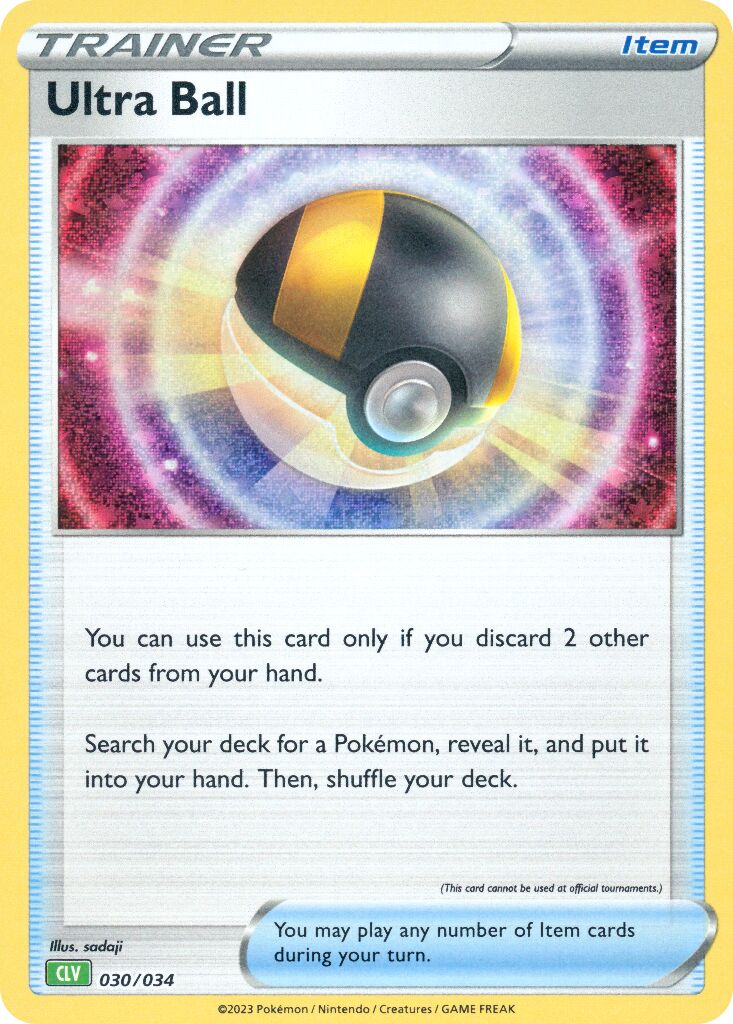 Ultra Ball 030/034 Holo CLV