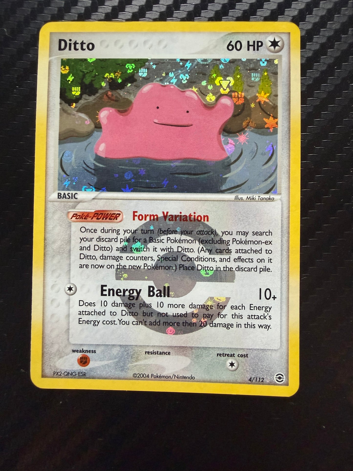 Ditto 4/112 Reverse Holo