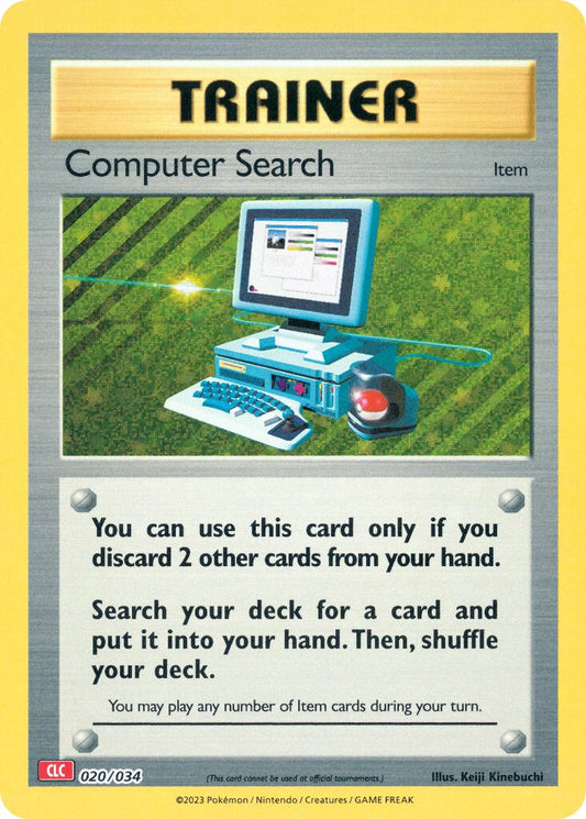 Computer Search 020/034 Holo CLC