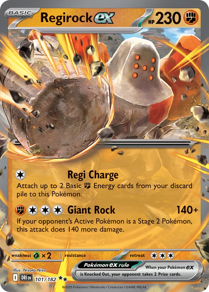 101/182 Regirock ex