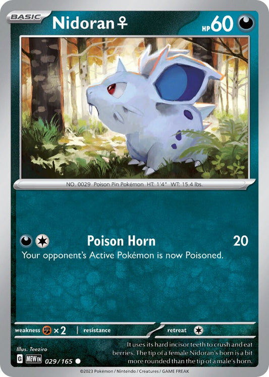 Nidoran 029/165