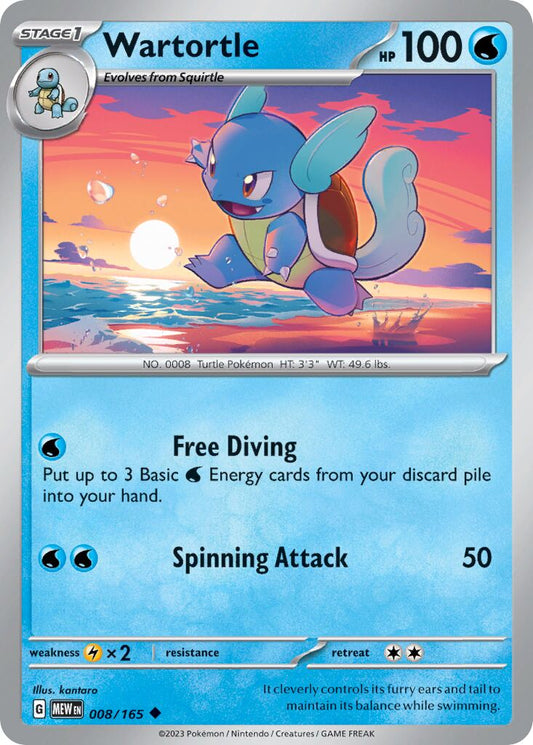 Wartortle 008/165