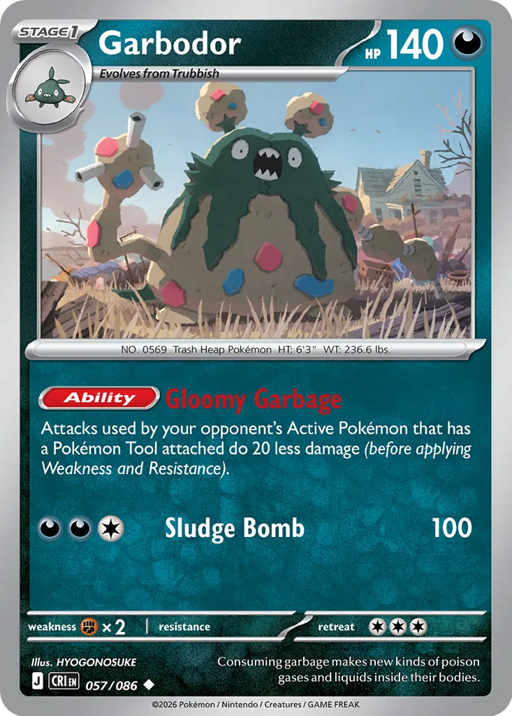 057/086 Garbodor
