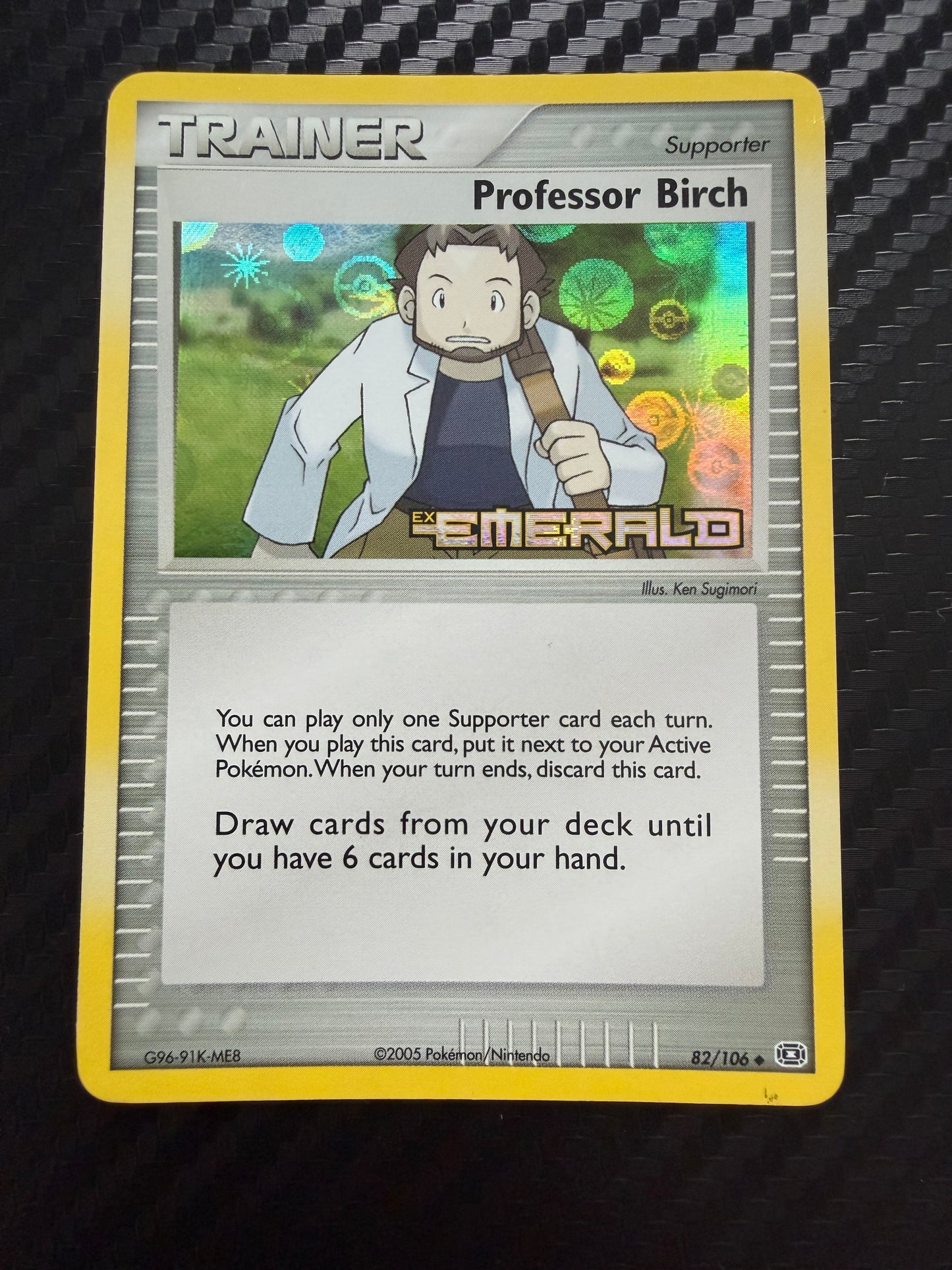 Professor Birch 82/106 Reverse Holo Stamped