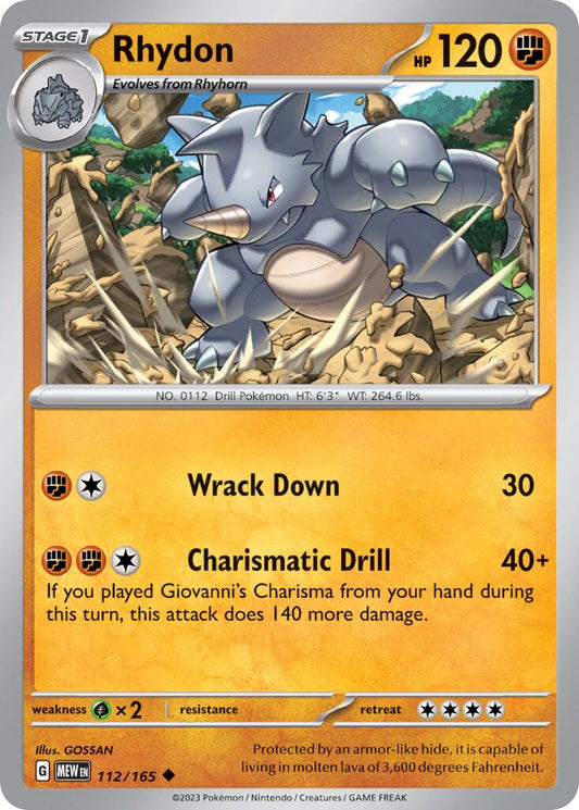 Rhydon 112/165