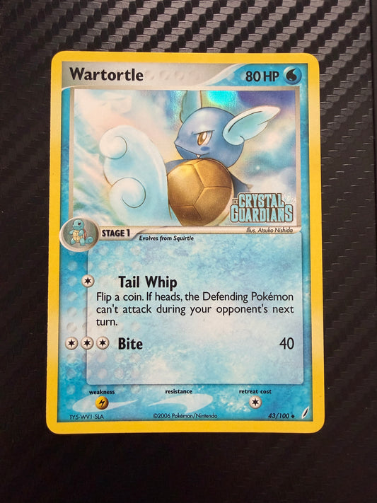 Wartortle 43/100 Rev Foil Stamped