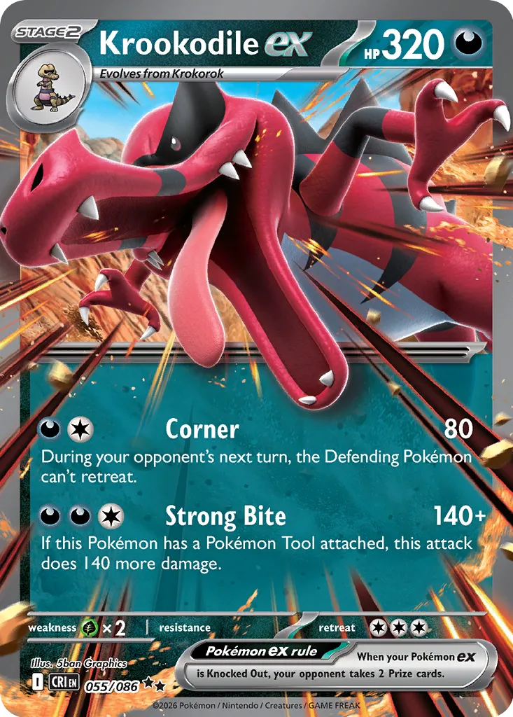 055/086 Krookodile ex