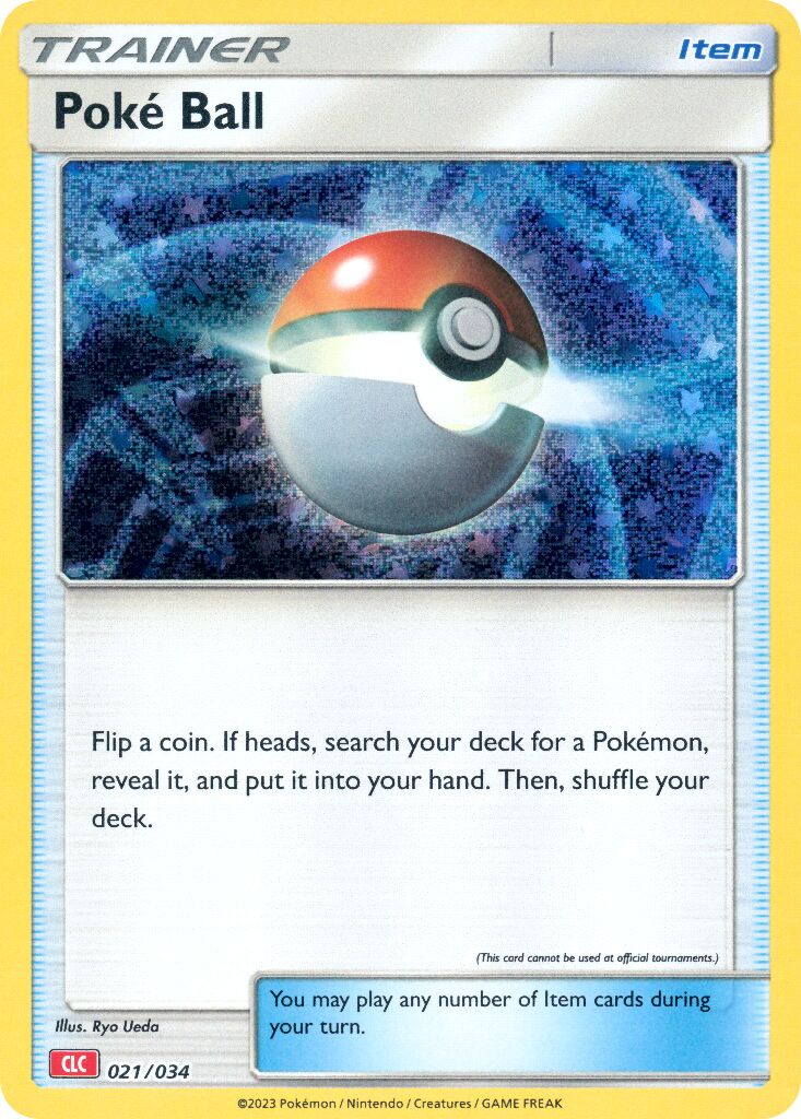 Poke Ball 021/034 Holo CLC