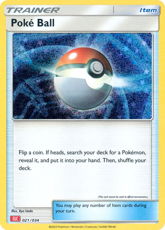 Poke Ball 021/034 Holo CLC