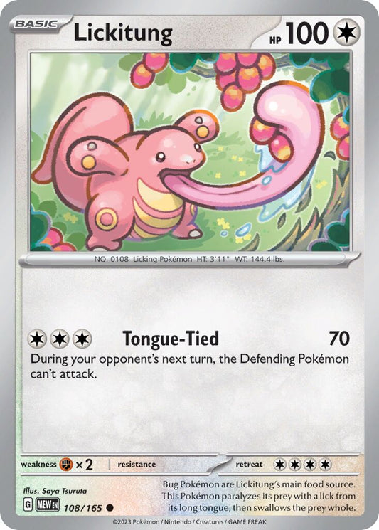 Lickitung 108/165