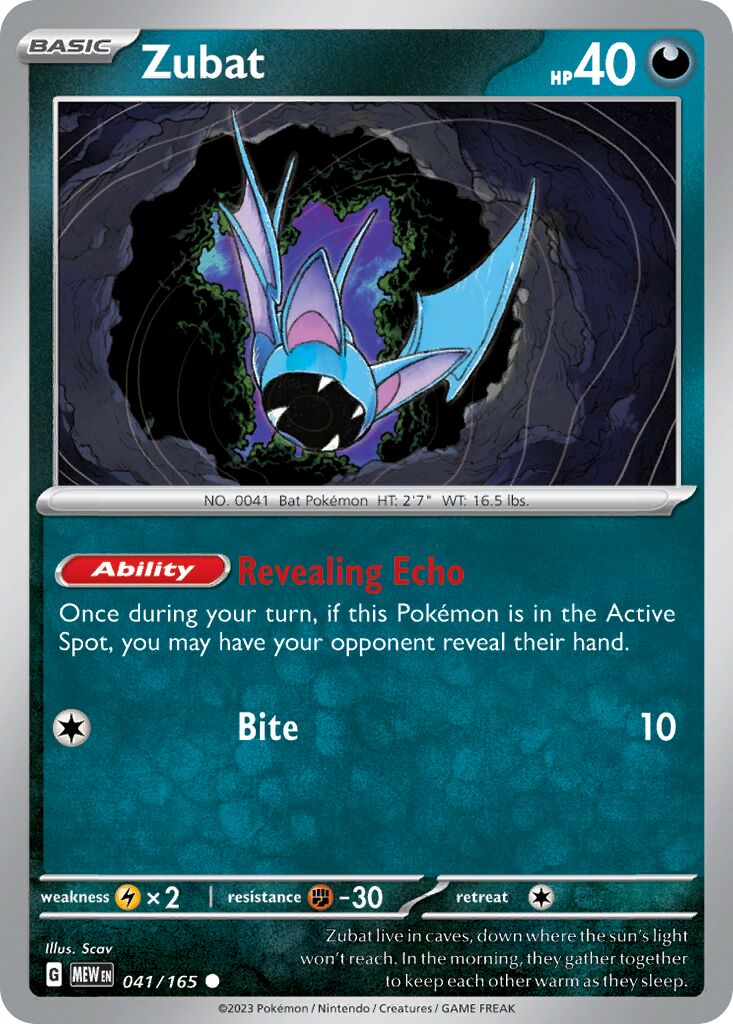 Zubat 041/165
