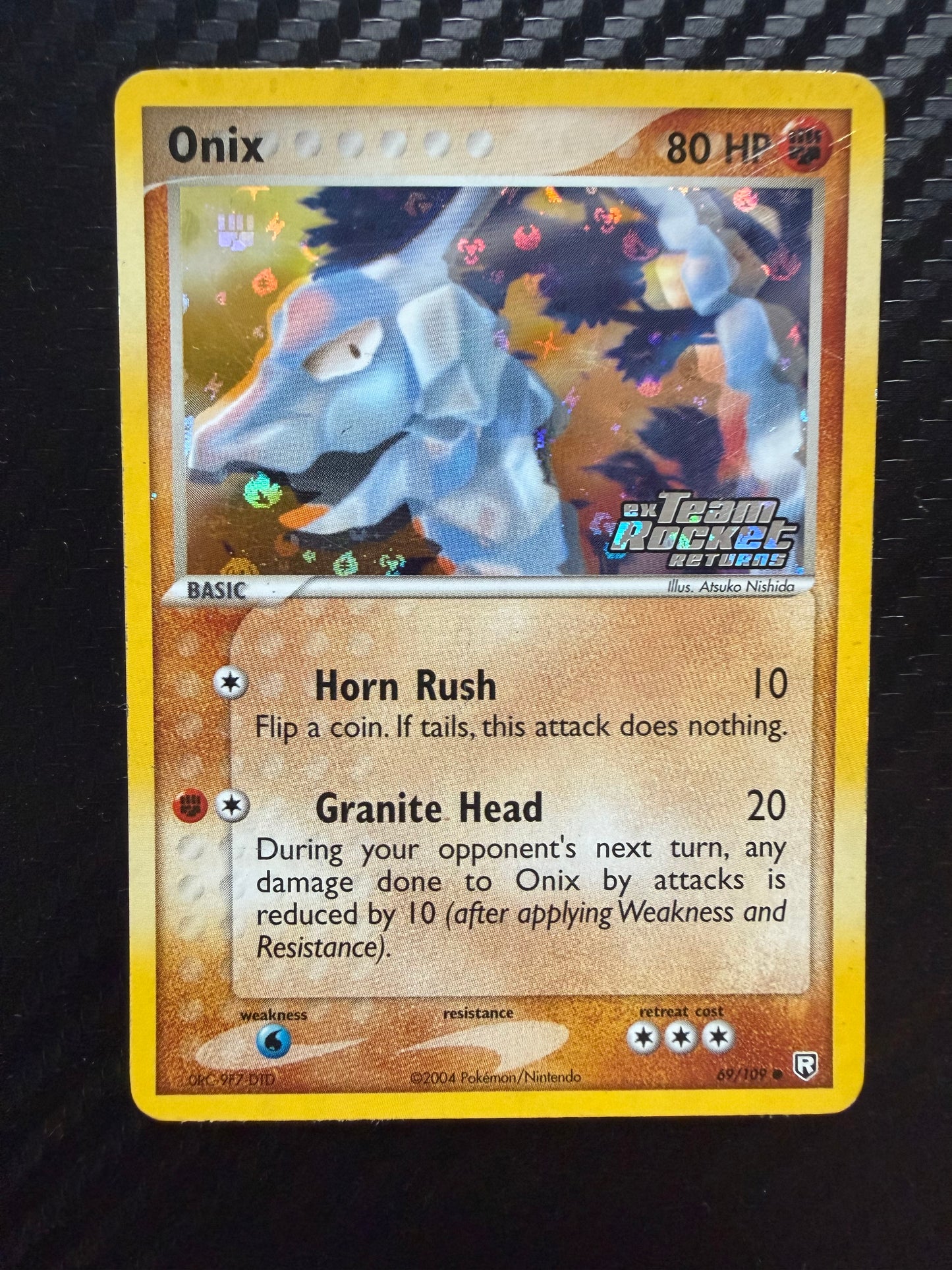 Onix 69/109 Reverse Holo Stamped