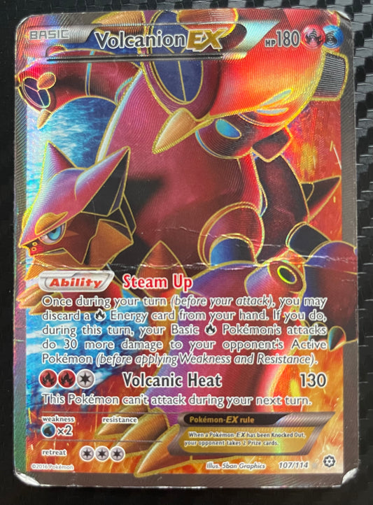 Volcanion EX 107/114 (Damaged)