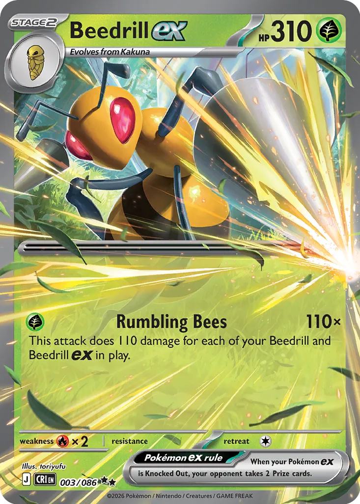 003/086 Beedrill ex
