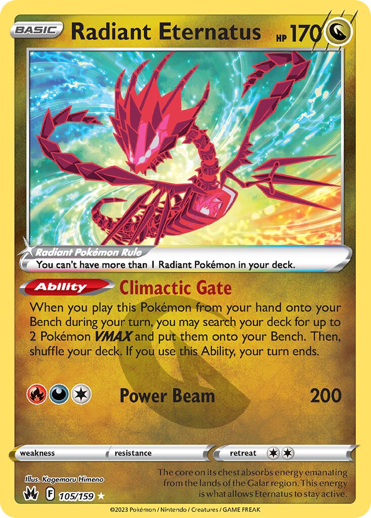 Radiant Eternatus 105/159