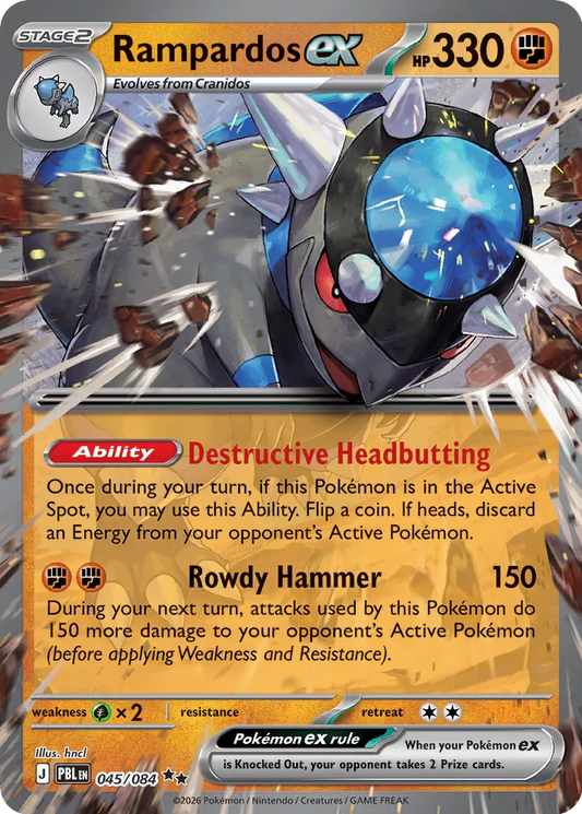 045/084	Rampardos ex