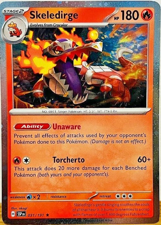 Skeledirge 031/191 (Cosmo Holo)