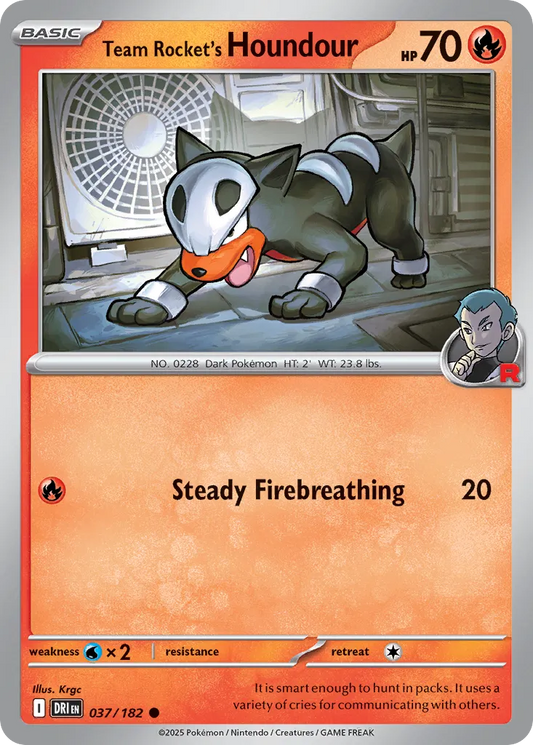 037/182 Team Rocket’s Houndour