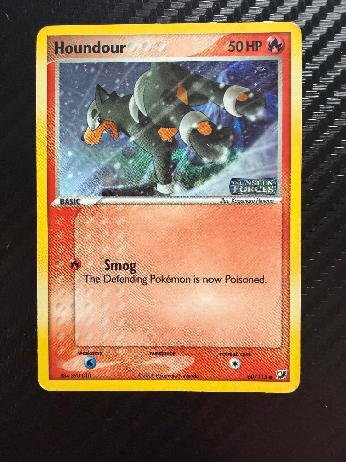 Houndour 60/115 Reverse Holo Stamped