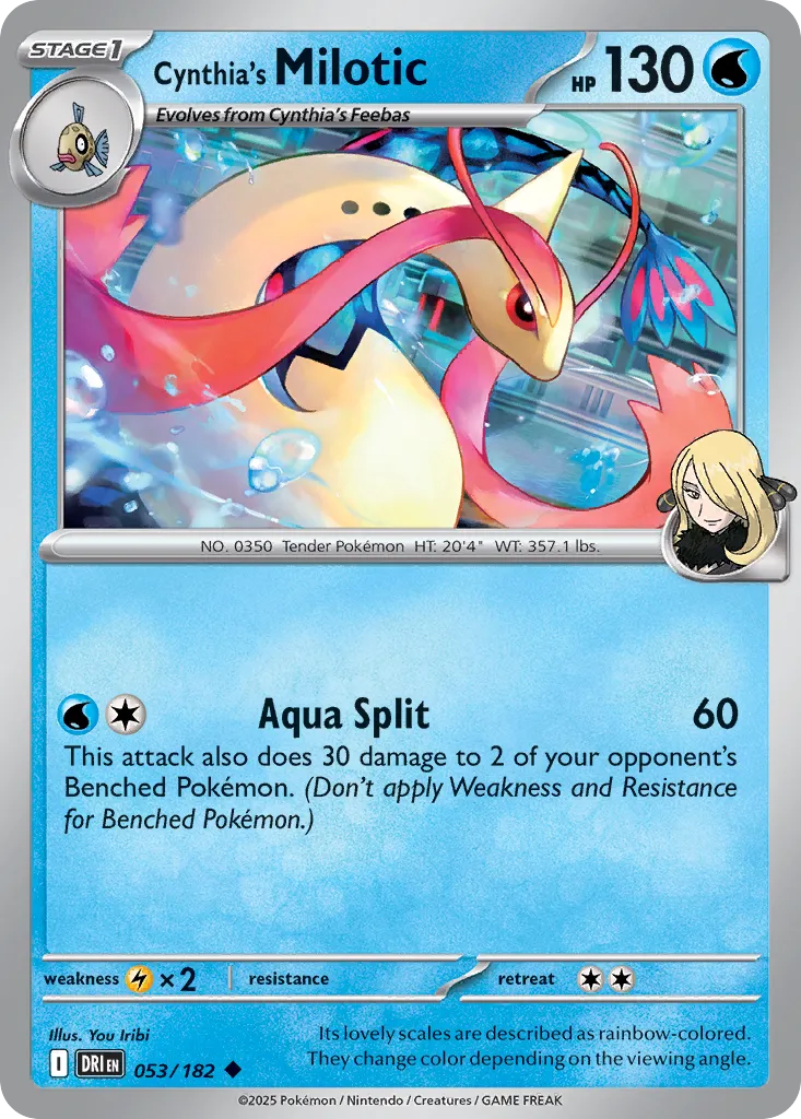 053/182 Cynthia’s Milotic