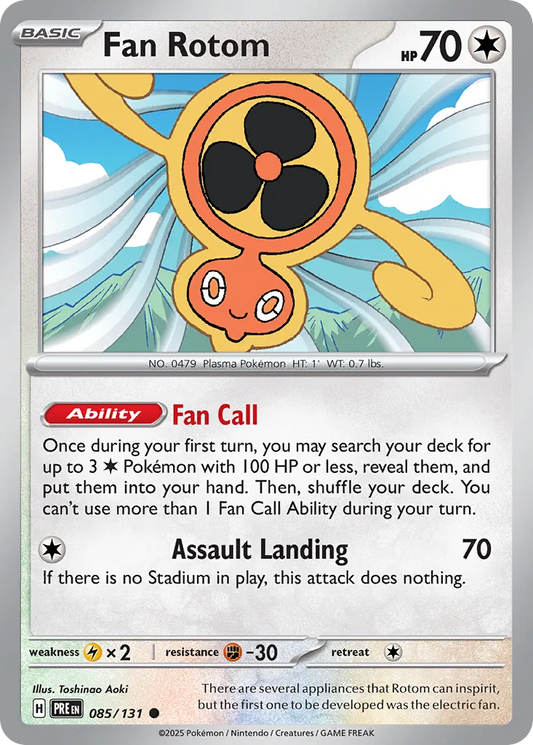 085/131 Fan Rotom