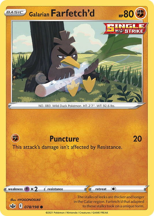 Galarian Farfetch’d 078/198