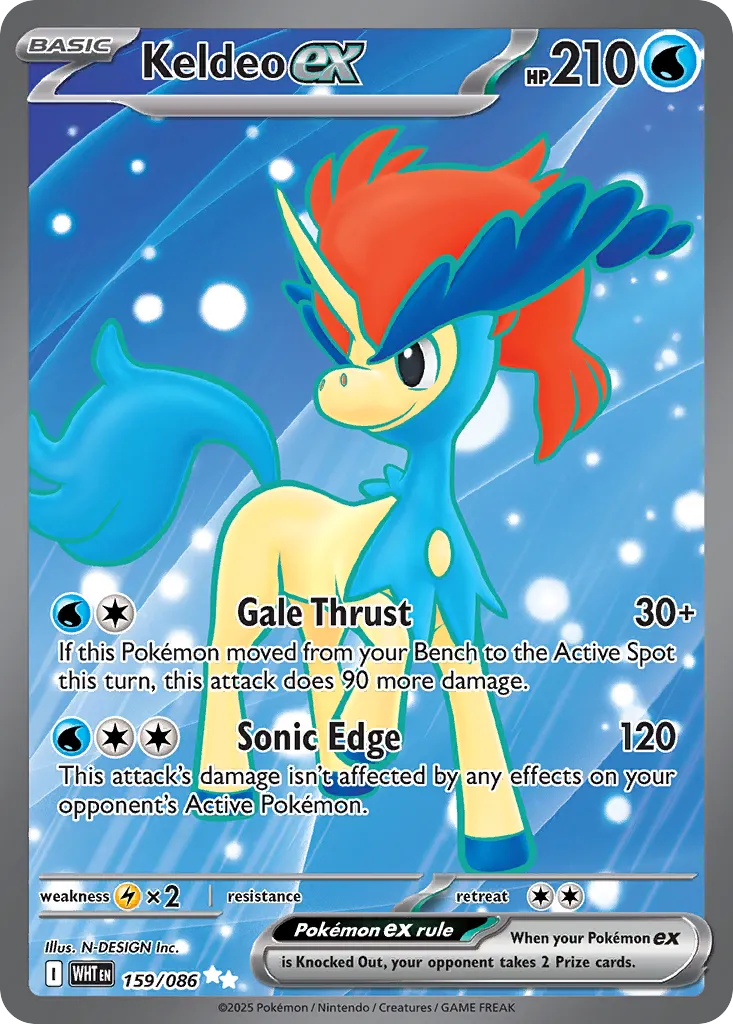 Keldeo ex 159/086