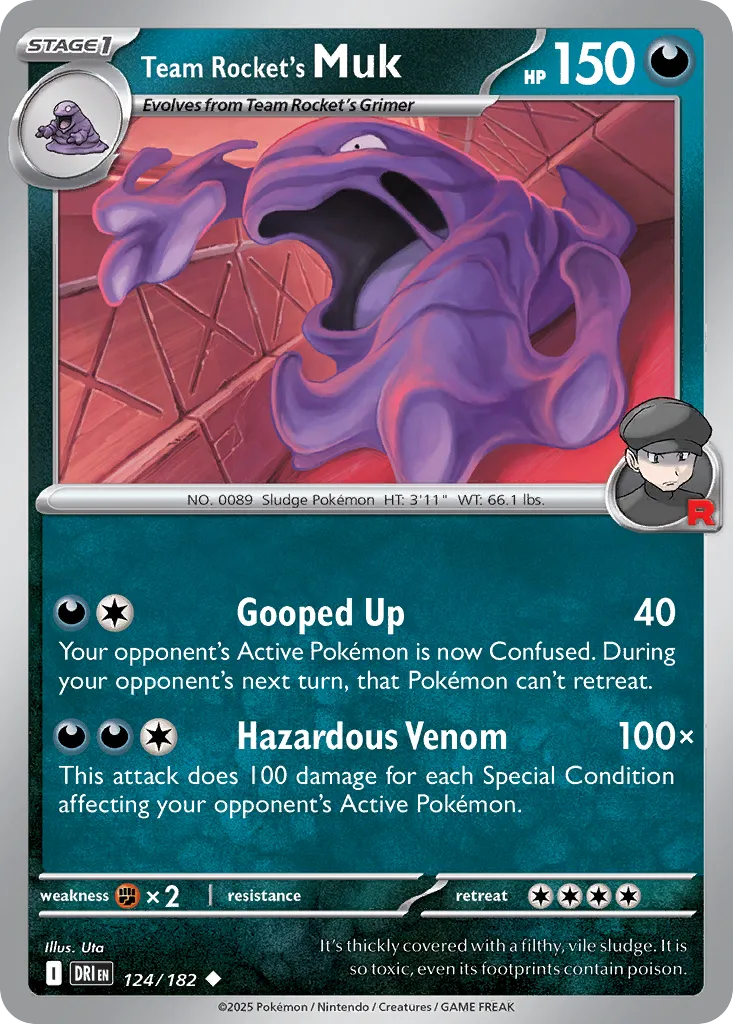 124/182 Team Rocket’s Muk