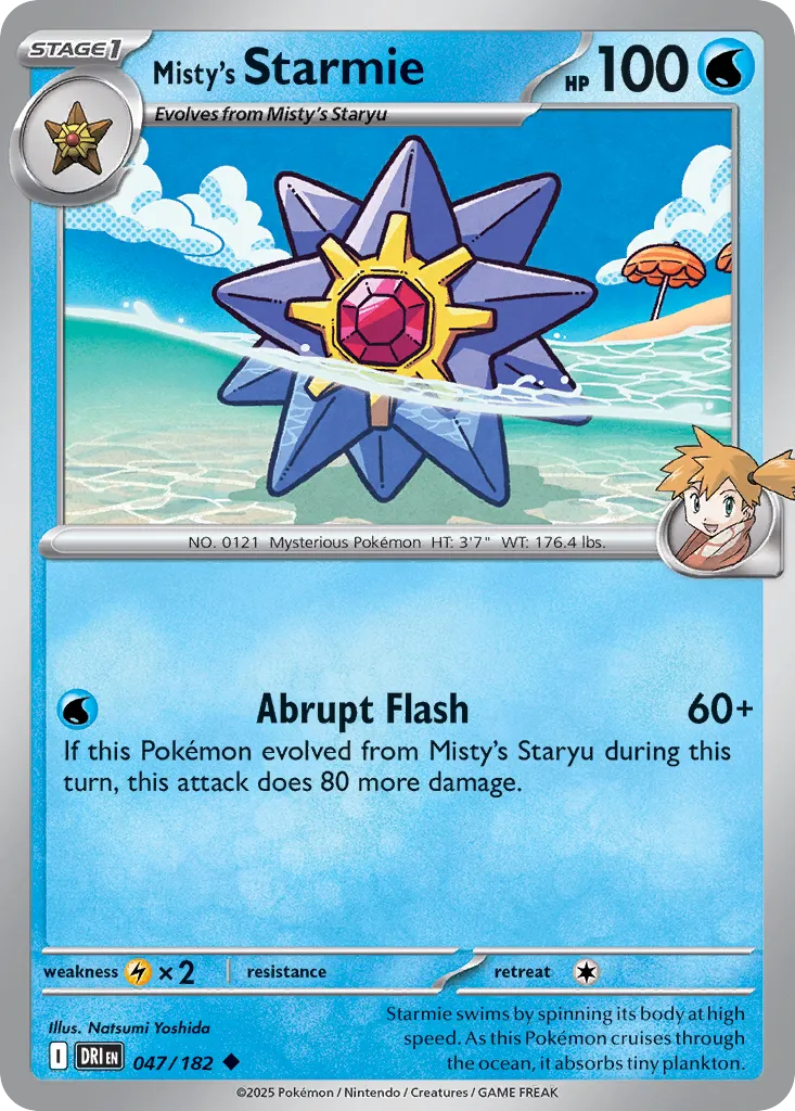 047/182 Misty’s Starmie