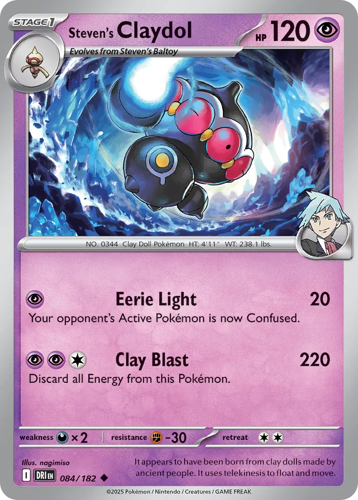084/182 Steven’s Claydol