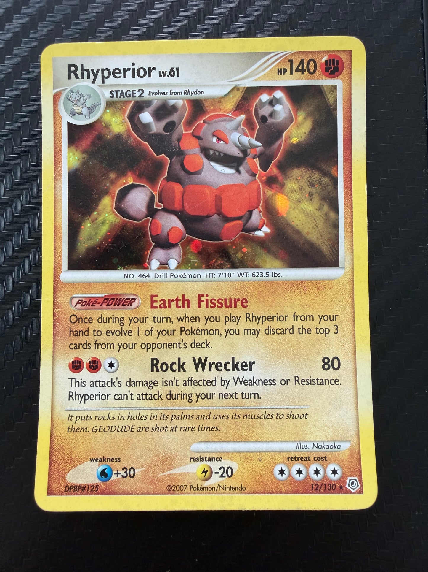 Rhyperior 12/130 Holo