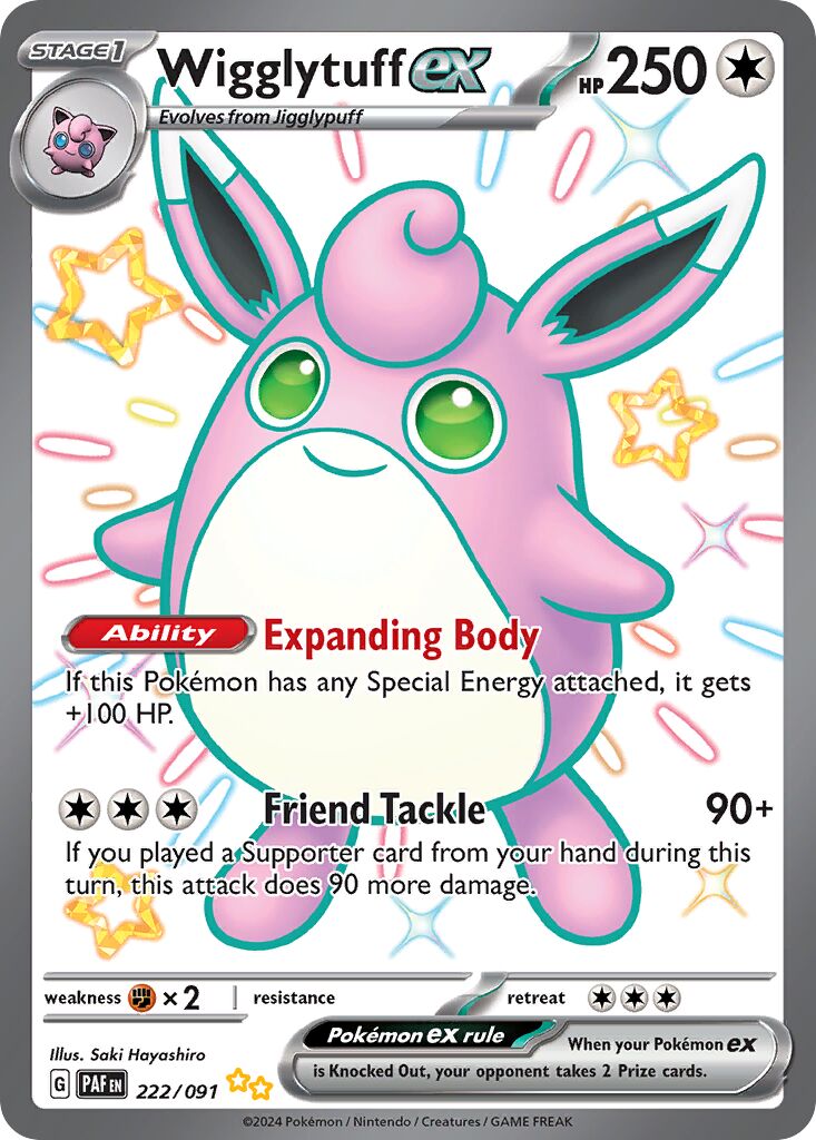 Wigglytuff ex 222/091