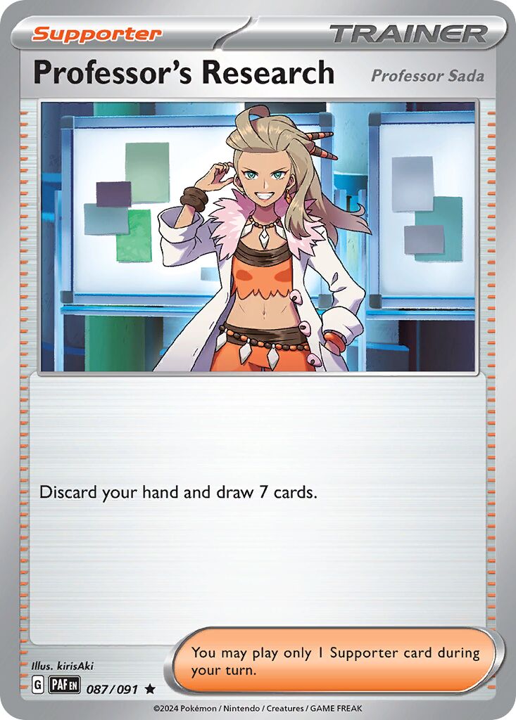087/091	Professor's Research [Professor Sada]