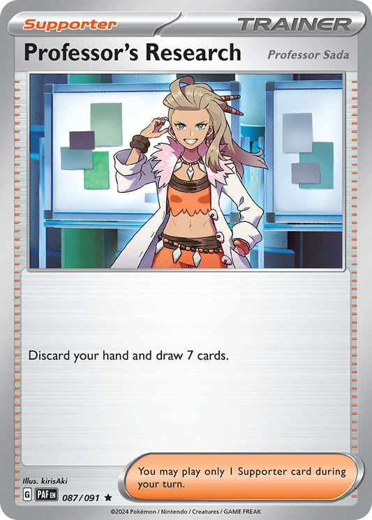087/091	Professor's Research [Professor Sada]