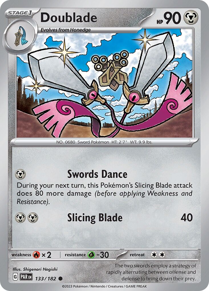 Doublade 133/182