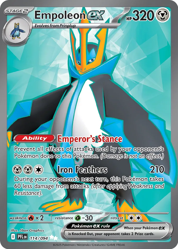 114/094 Empoleon ex