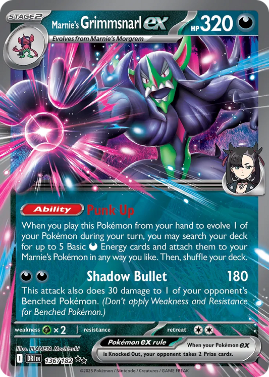 136/182 Marnie’s Grimmsnarl ex