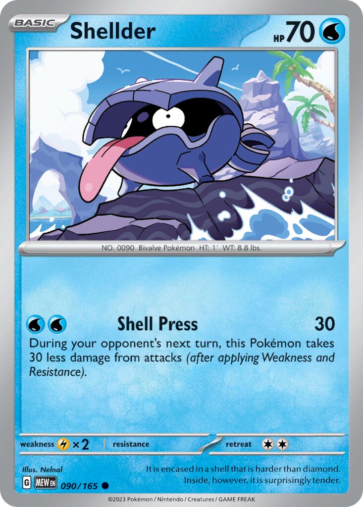 Shellder 090/165