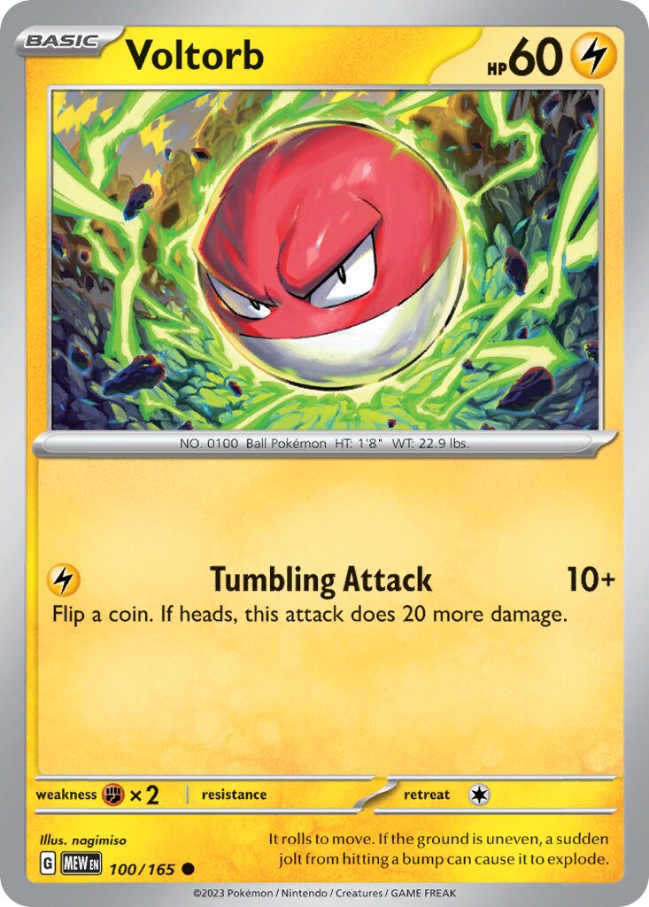 Voltorb 100/165
