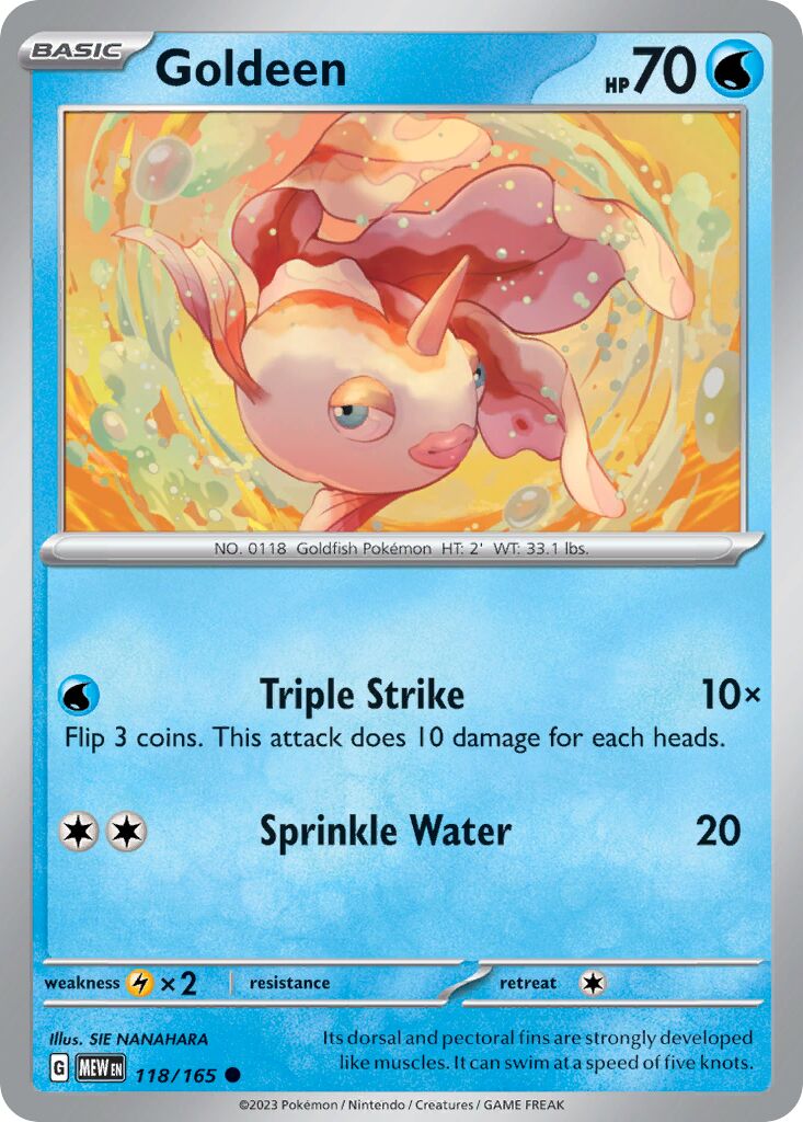 Goldeen 118/165