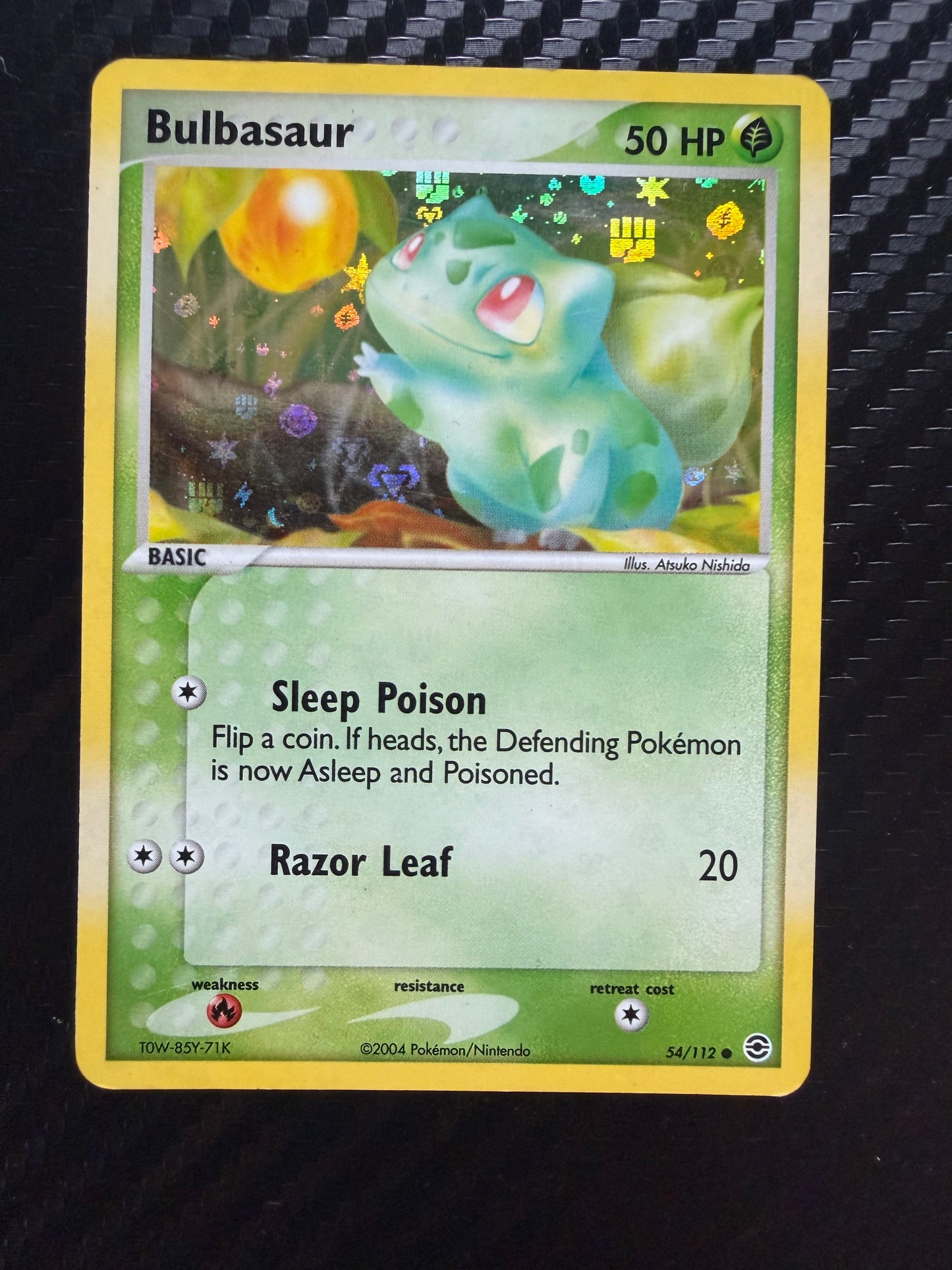 Bulbasaur 54/112 Reverse Holo