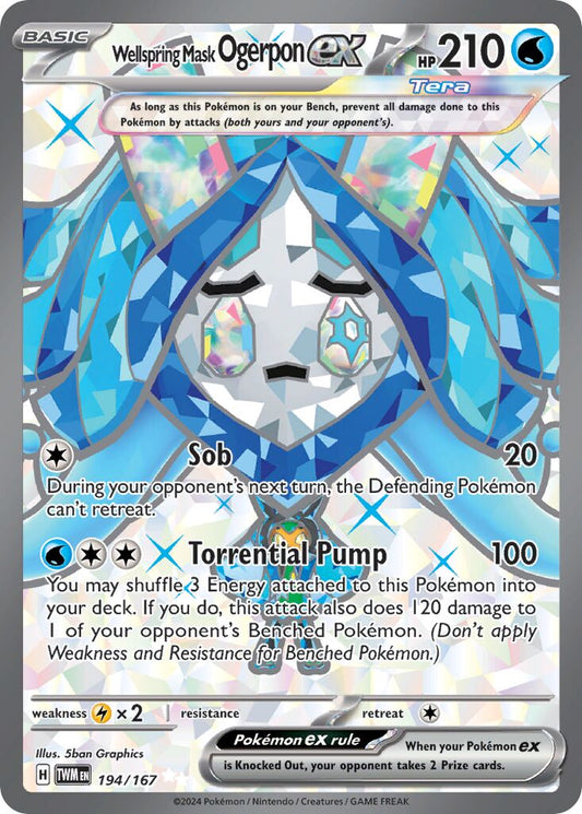 Wellspring Mask Ogerpon ex 194/167