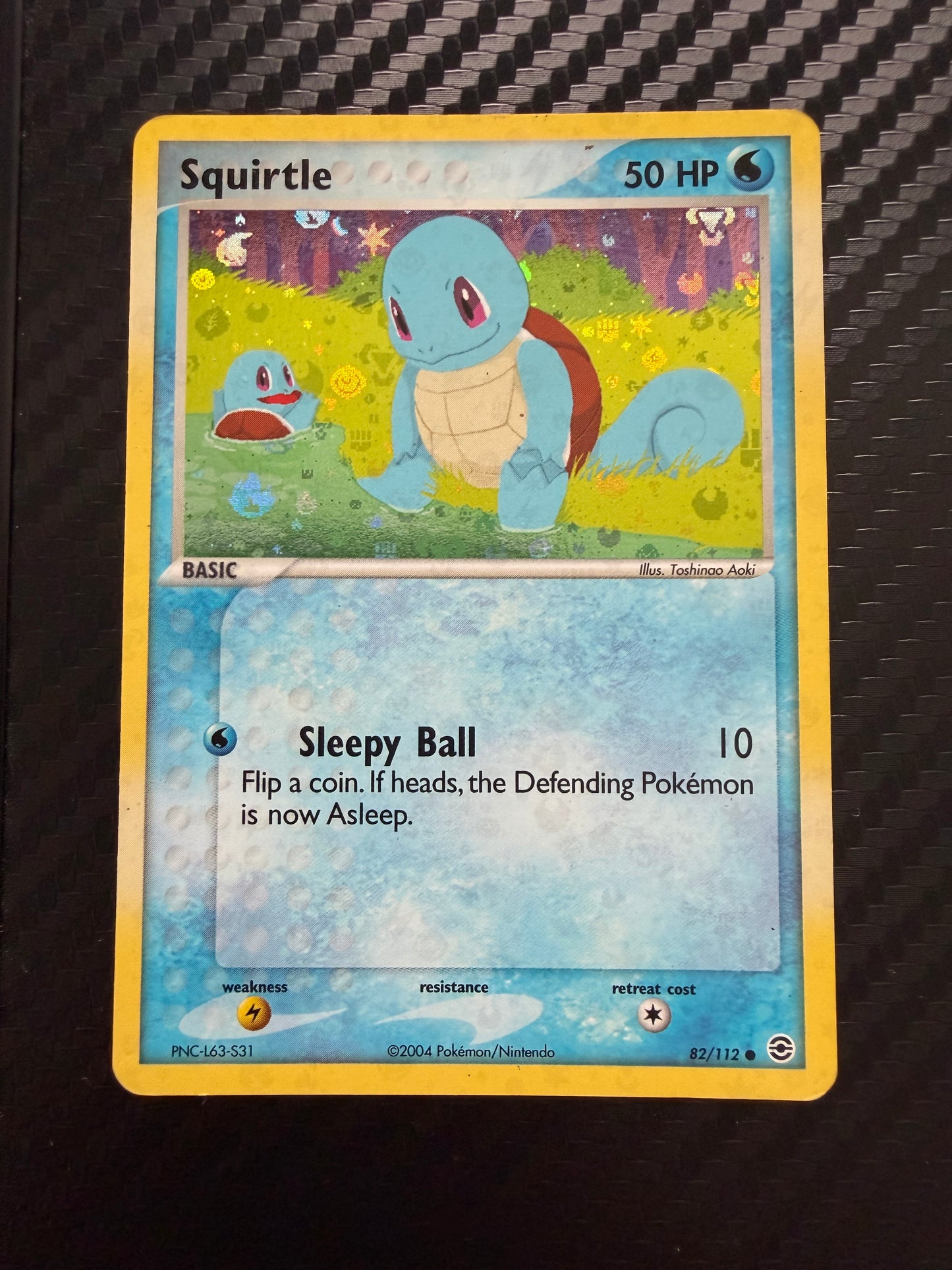 Squirtle 82/112 Reverse Holo