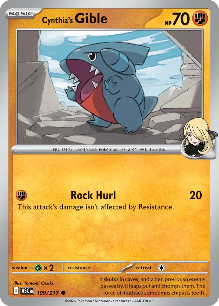 109/217 Cynthia’s Gible