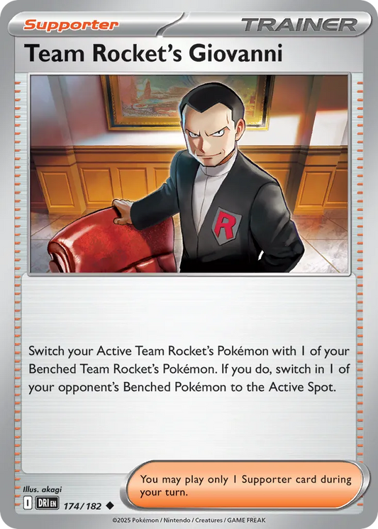 174/182 Team Rocket’s Giovanni